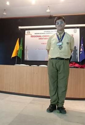3rd IN REGIONAL CHESS CHAMPIONSHIP [UNDER 17 YEARS]AND QUALIFIED IN NATIONAL