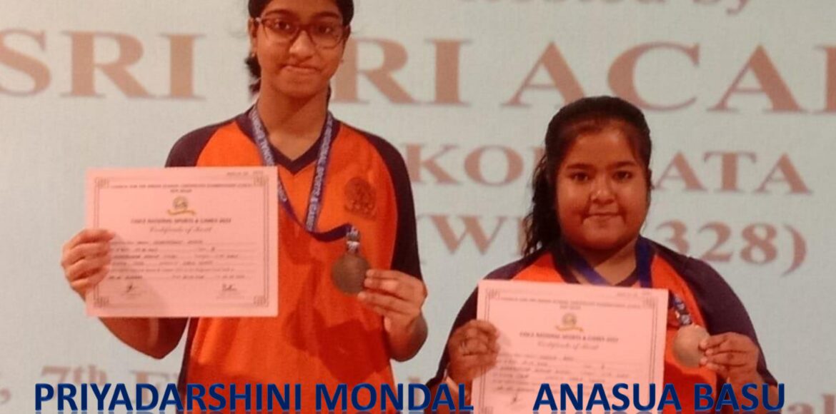 ACHIEVEMENT AT NATIONAL LEVEL IN CISCE REGIONAL UNDER 19 GIRLS’ TT TOURNAMENT