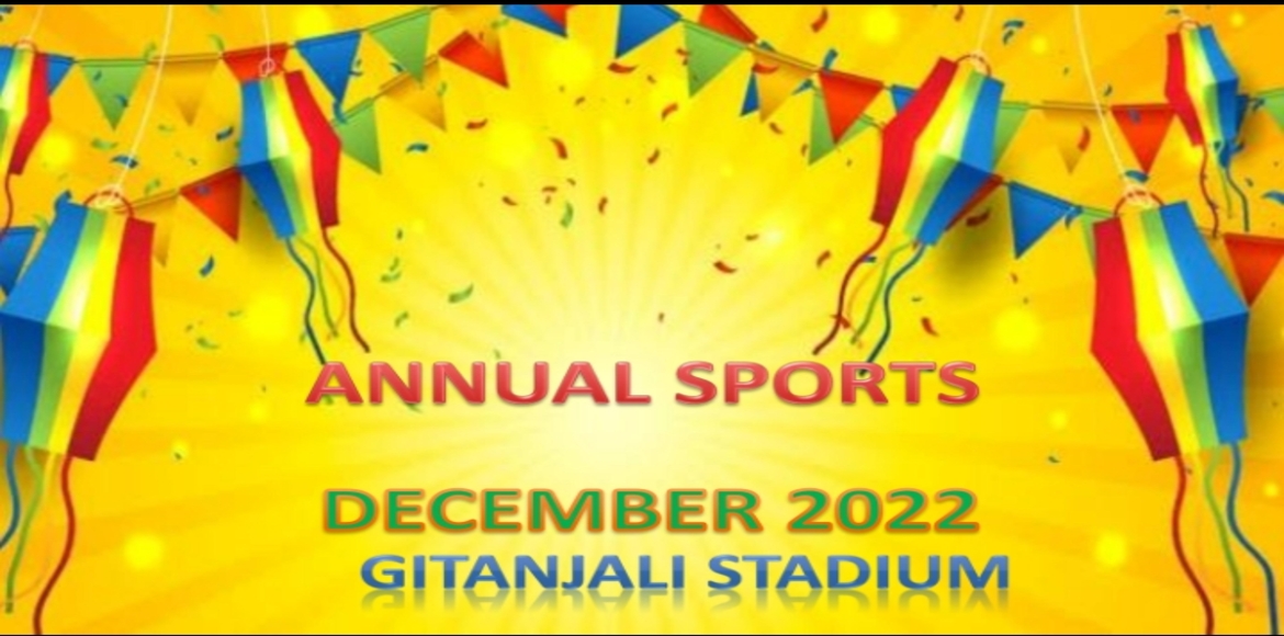 ANNUAL SPORTS , DECEMBER 2022 AT GITANJALI STADIUM