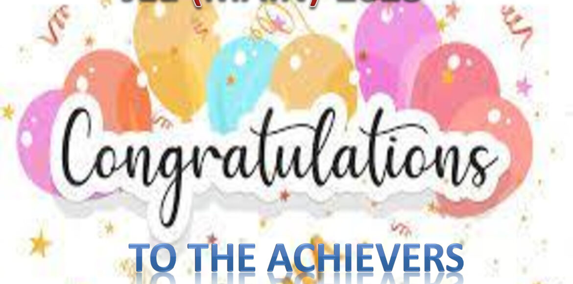 JOINT ENTRANCE EXAMINATION (MAIN)-2023 RESULT : OUR ACHIEVERS