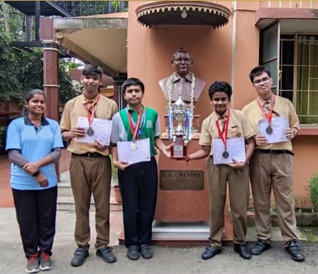 2nd POSITION IN U-17 BOYS CISCE REGIONAL CHESS COMPETITION
