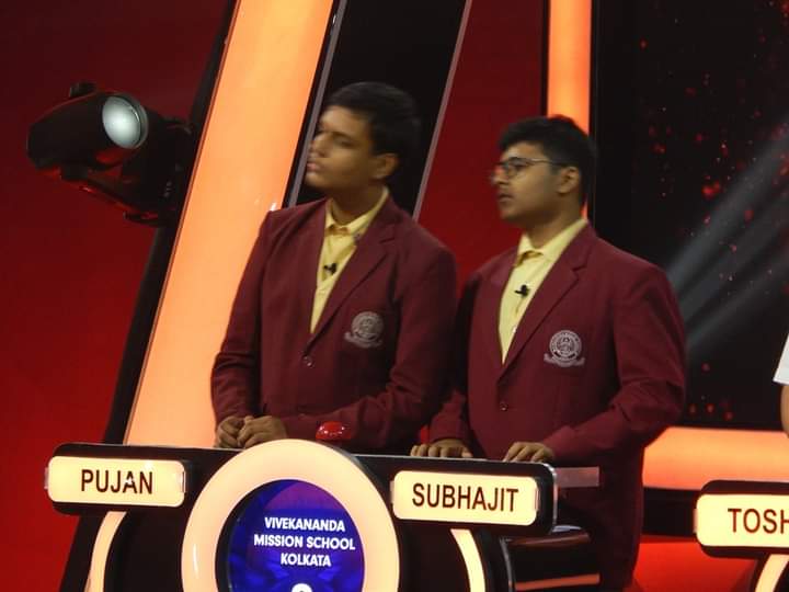 ACHIEVEMENT OF STUDENTS IN ‘QUIZZER  OF THE YEAR’ QUIZ COMPETITION ORGANISED BY SONY LIV