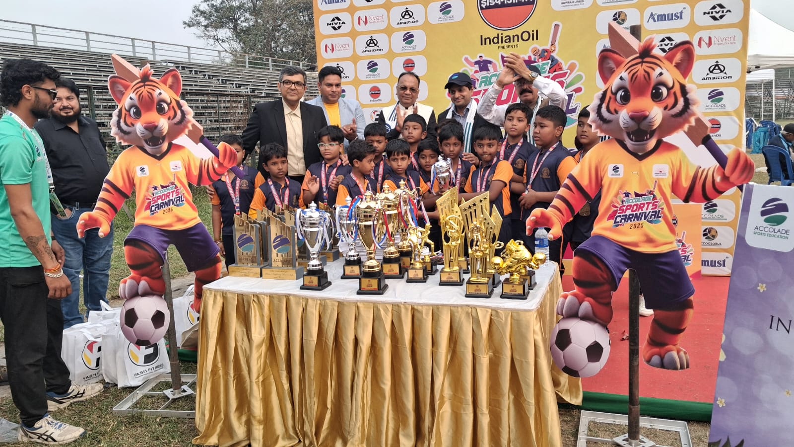 ACHIEVEMENT OF THE STUDENTS IN THE ACCOLADE SPORTS CARNIVAL