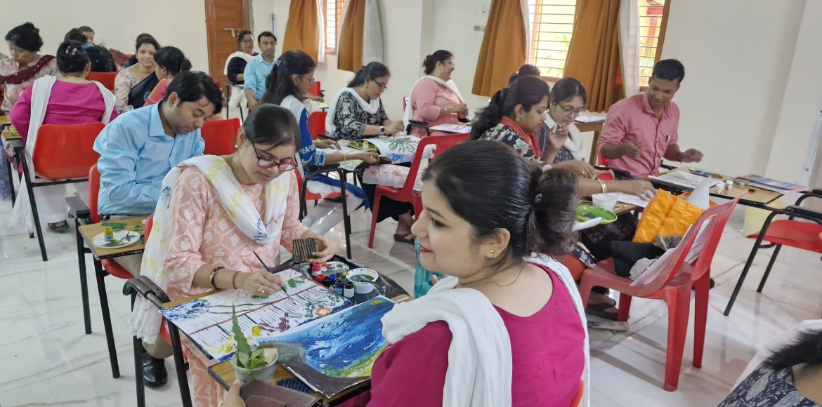 IN HOUSE ART WORKSHOP ORGANISED BY THE ART DEPARTMENT