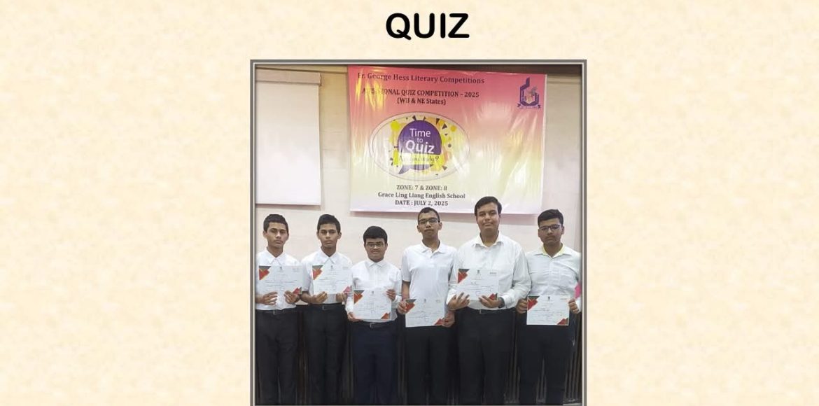 ACHIEVEMENT OF THE STUDENTS IN Fr.GEORGE HESS MEMORIAL ASISC ZONAL LITERARY COMPETITIONS 2025
