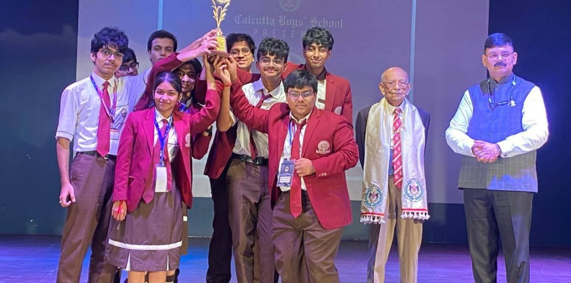 VMS AWARDED BEST DELEGATION AT 5th EDITION OF ASSEMBLY OF NATIONS [AON] HOSTED BY CALCUTTA BOYS SCHOOL