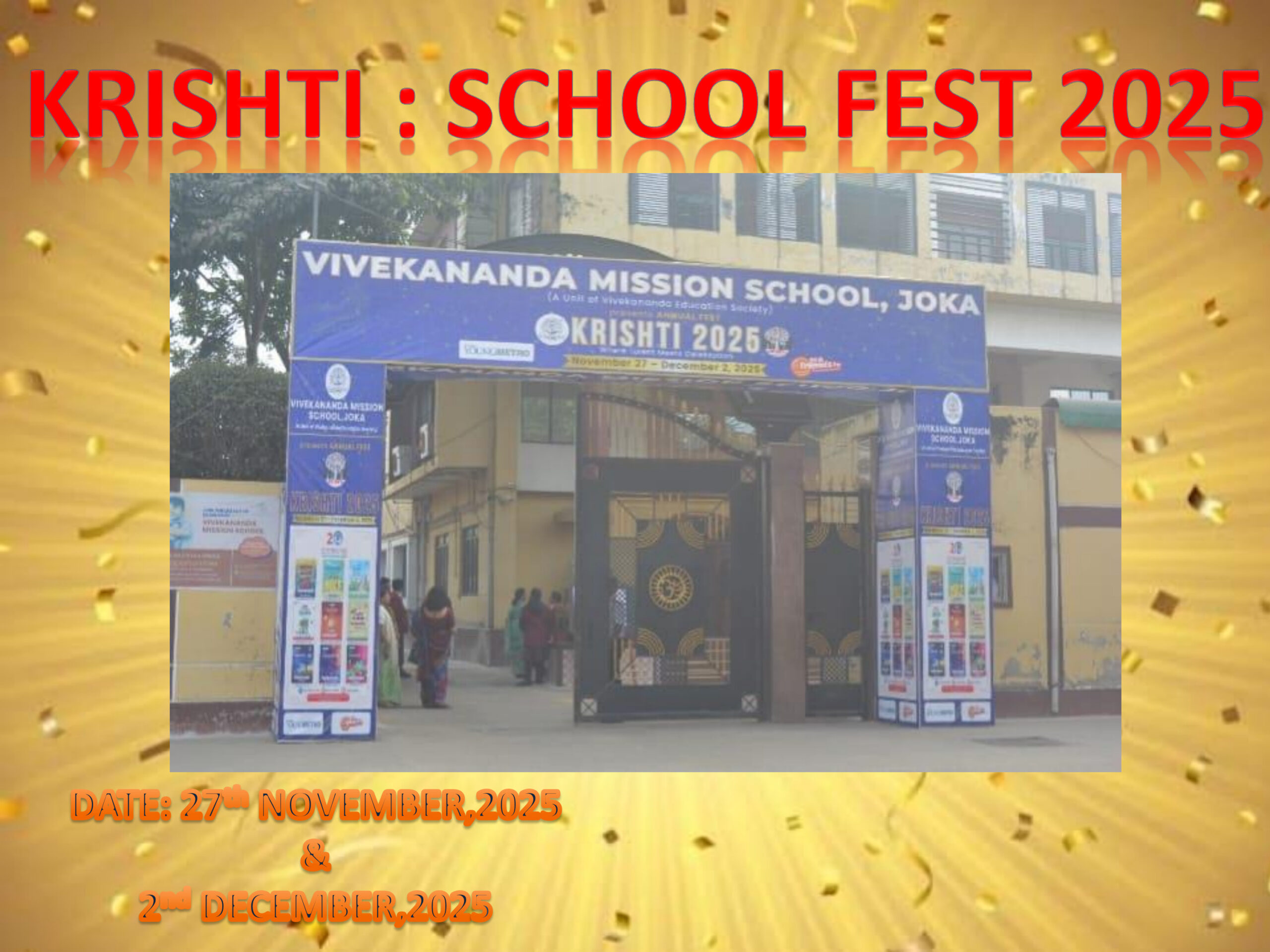 KRISHTI : SCHOOL FEST 2025