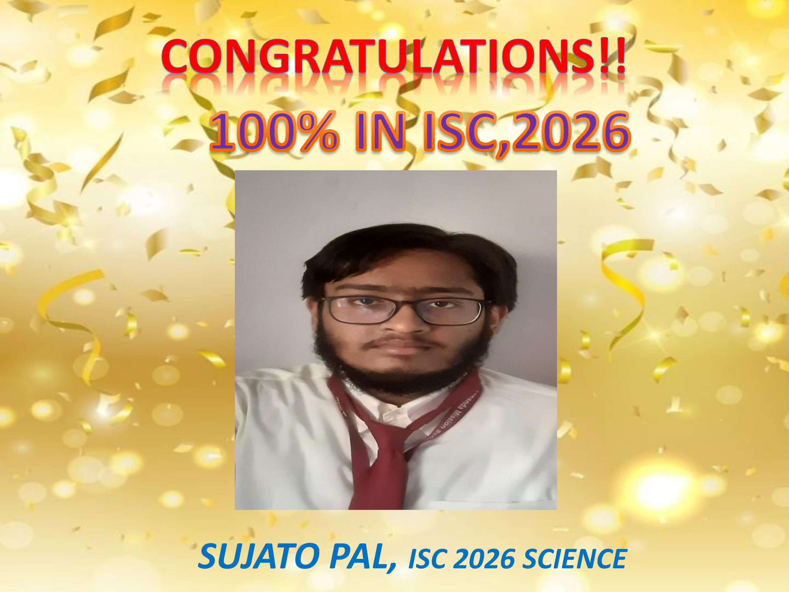 sujato pal 100 percent isc 2026