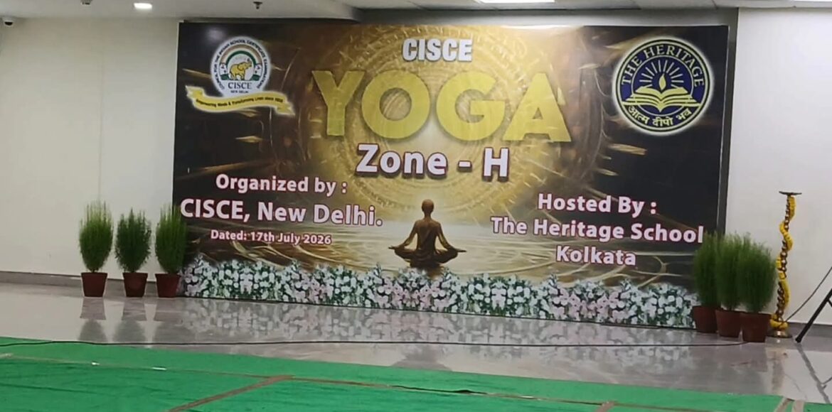ACHIEVEMENT IN CISCE ZONAL YOGA CHAMPIONSHIP