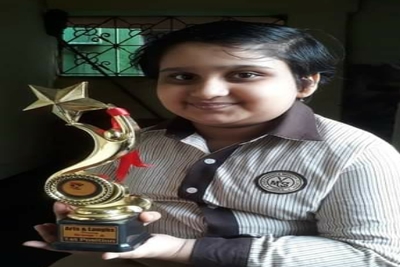 1st POSITION IN NATIONAL ONLINE DRAWING COMPETITION,2021 HELD BY “ARTS AND LAUGHS”