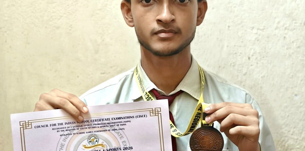 BRONZE MEDAL IN CISCE U-17 KHO-KHO BOYS REGIONAL TOURNAMENT