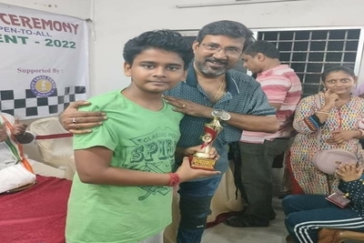 ACHIEVEMENT IN CHESS TOURNAMENT
