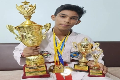 GOLD MEDAL IN MARTIAL ART CHAMPIONSHIP
