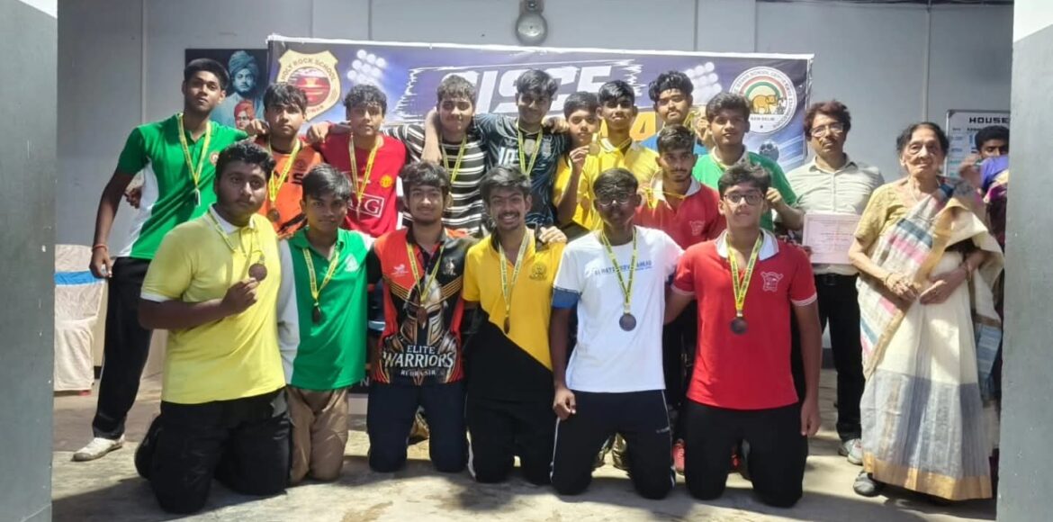 ACHIEVEMENT IN CISCE REGIONAL HANDBALL TOURNAMENT